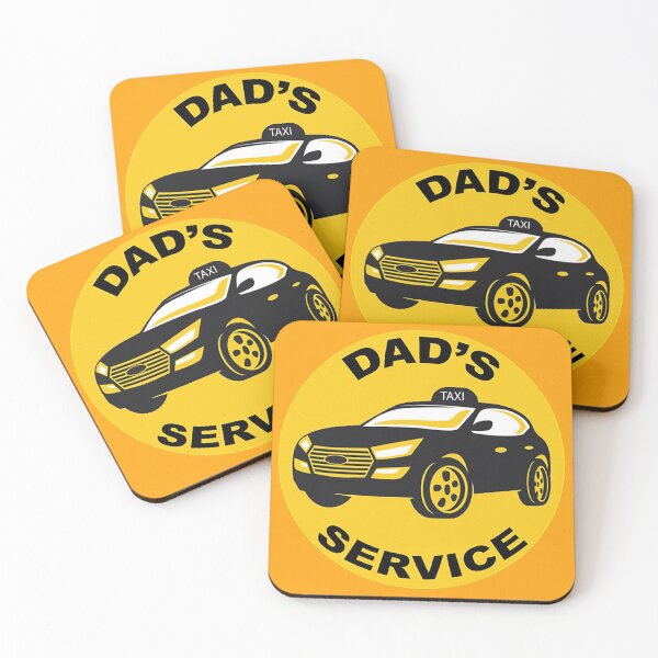 Item preview, Dad's Taxi Service Shirt - Funny Dad Taxi Mug - Funny Dad Taxi Sticker - Funny Dad Taxi Gifts - Funny Dad Taxi t shirt designed and sold by happygiftideas.