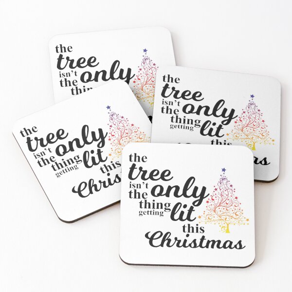 Item preview, The tree isn't the only thing getting lit this Christmas designed and sold by faithfullyyours.