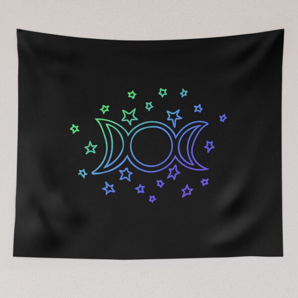 Item preview, Triple Moon Symbol designed and sold by FrictionMaxxing.