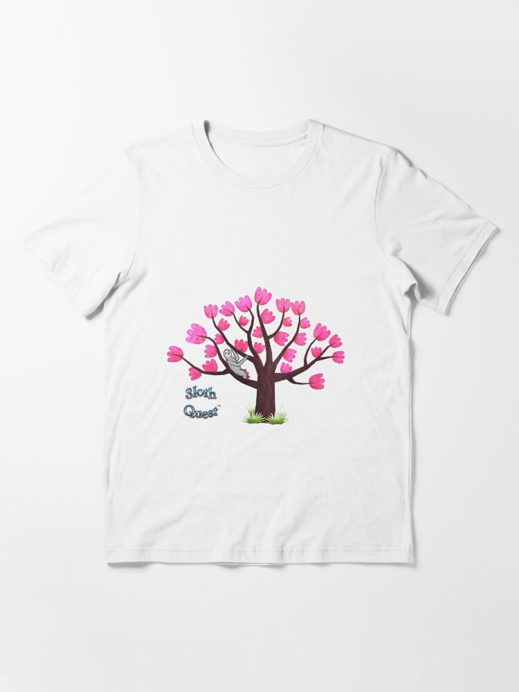 Thumbnail 3 of 7, Essential T-Shirt, Sloth at Home designed and sold by megasloth.