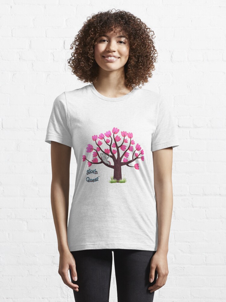 Thumbnail 6 of 7, Essential T-Shirt, Sloth at Home designed and sold by megasloth.
