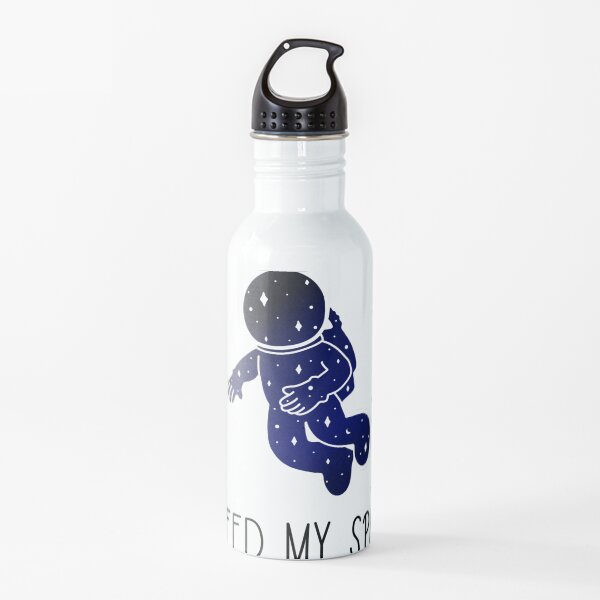 Astronaut galaxy star outer space minimalism Water Bottle