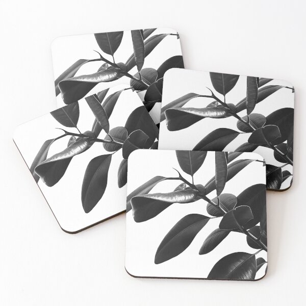 Item preview, Ficus Elastica Black & White Vibes #1 #foliage #decor #art designed and sold by Anita's & Bella's Art.
