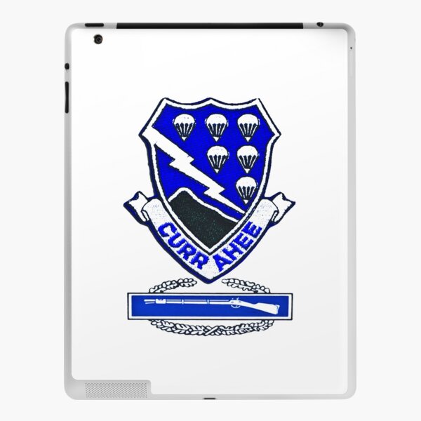 Currahee Patch - 101st Airborne w/CIB - iPad Case iPad Skin