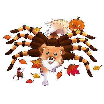 Artwork thumbnail, Chiwowy Penny Chihuahua Dog Spider Costume Halloween by Chiwowy