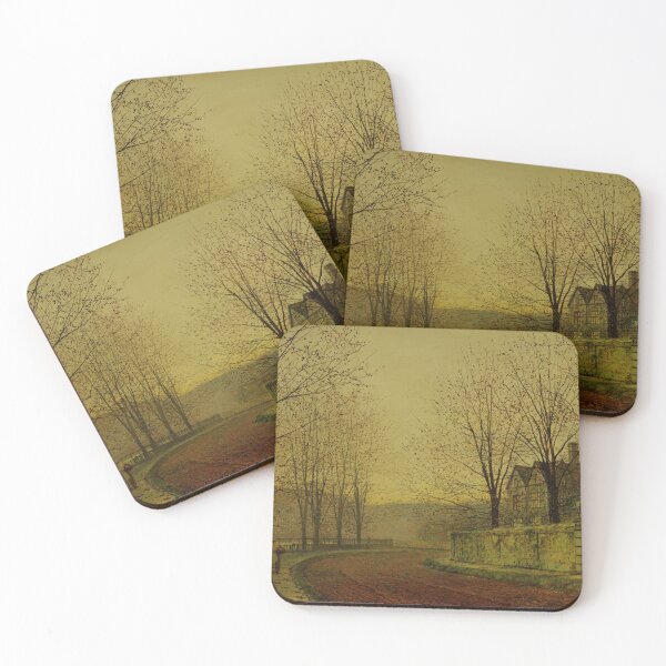 Item preview, John Atkinson Grimshaw - In the Glowing Gold of Autumn designed and sold by Rehs.
