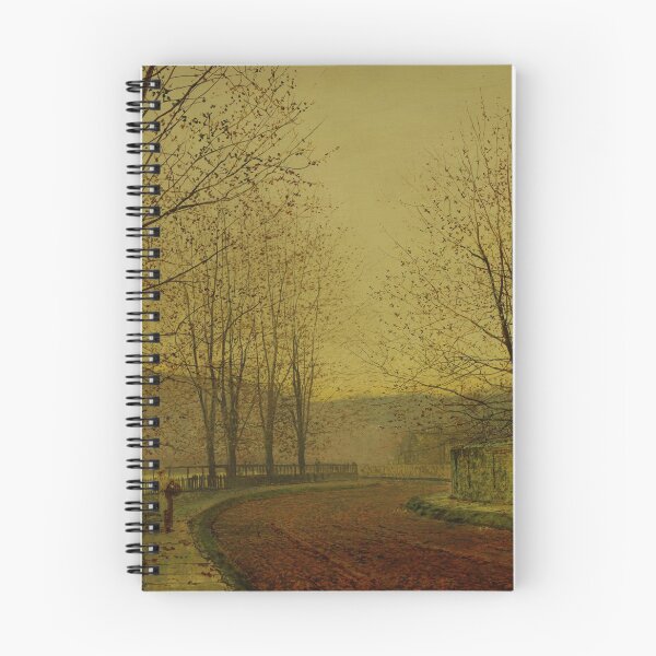 Item preview, John Atkinson Grimshaw - In the Glowing Gold of Autumn designed and sold by Rehs.