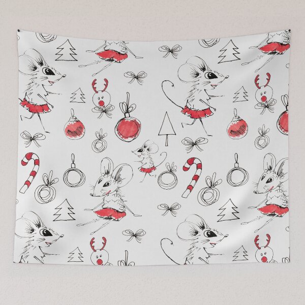 Item preview, Christmas Mouse designed and sold by Bazarovaart.