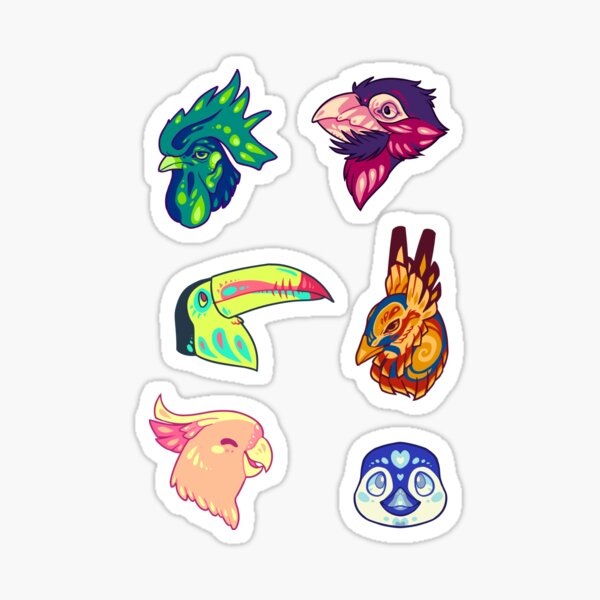 Birds 2 Sticker