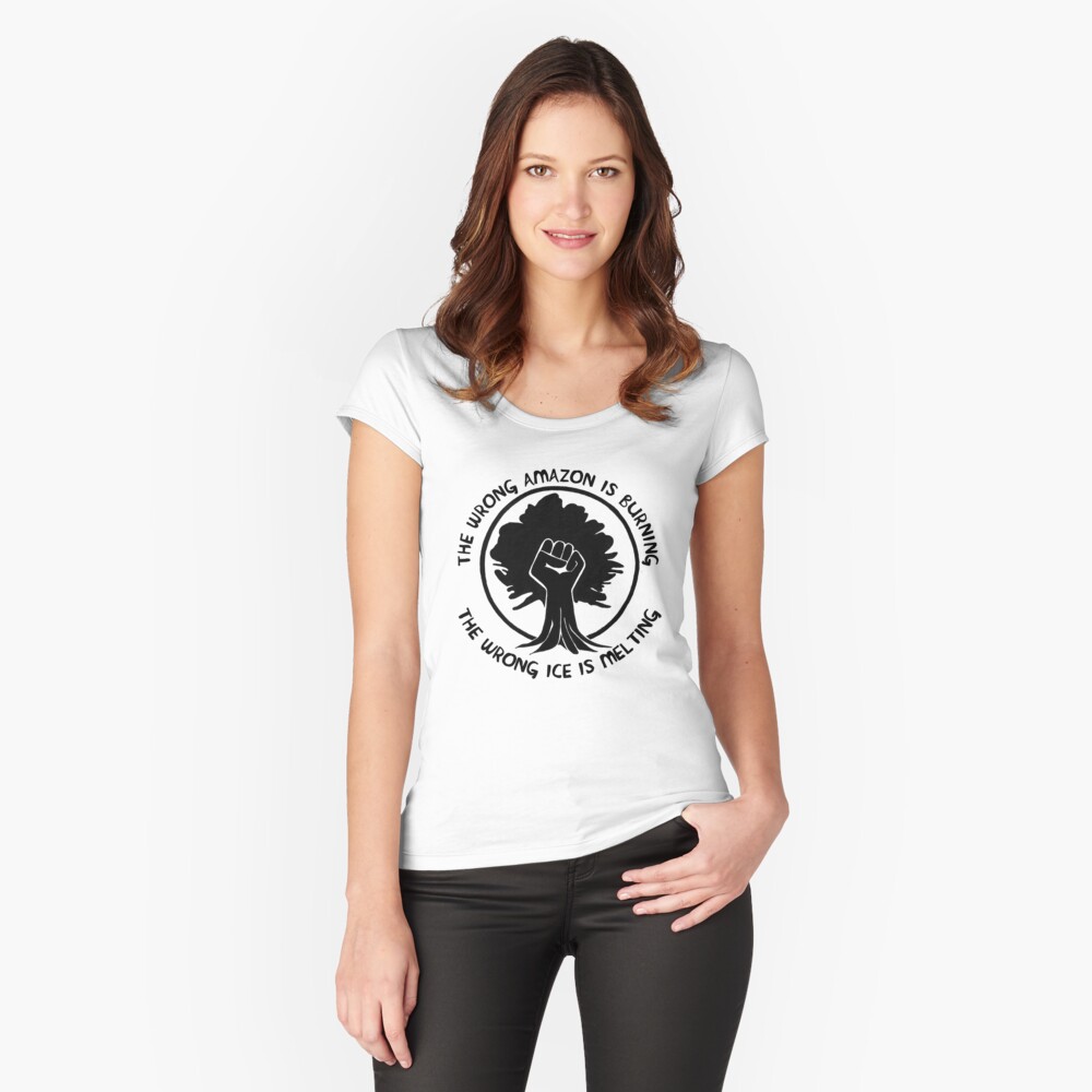 Artikel-Vorschau von Tailliertes Rundhals-Shirt, designt und verkauft von SpaceDogLaika.