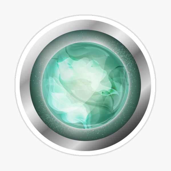 Item preview, FF7 - Slotted White Holy Materia designed and sold by zsdezigns.