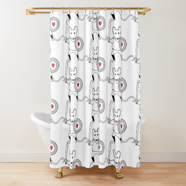 MantraMouse® Warrior Shower Curtain