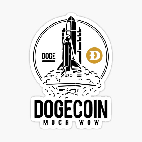 Doge Sticker, Doge Dog Sticker, Doge Meme Sticker, Doge Crypto, Dogecoin  Cryptocurrency Sticker, to the Moon Sticker, Transparent Sticky -   Israel