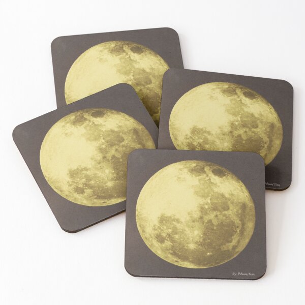 Item preview, The yellow Moon designed and sold by Sandre.Crea.
