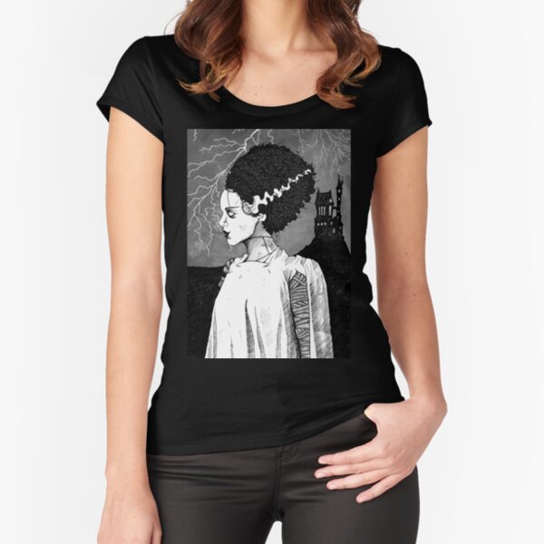 Bride of Frankenstein Fitted Scoop T-Shirt