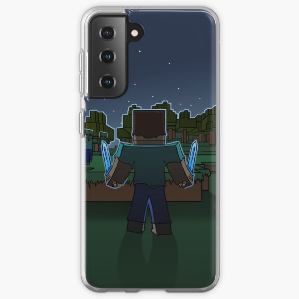 Minecraft Nachtjäger Samsung Galaxy Flexible Hülle