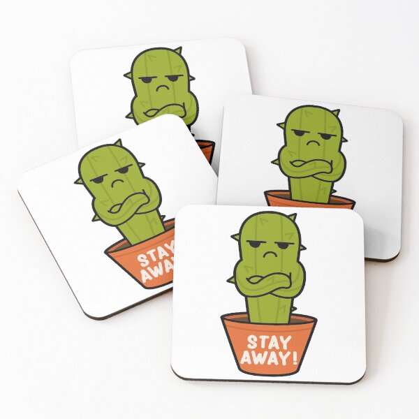 Item preview, Stay away! cactus designed and sold by nmdesigns1.