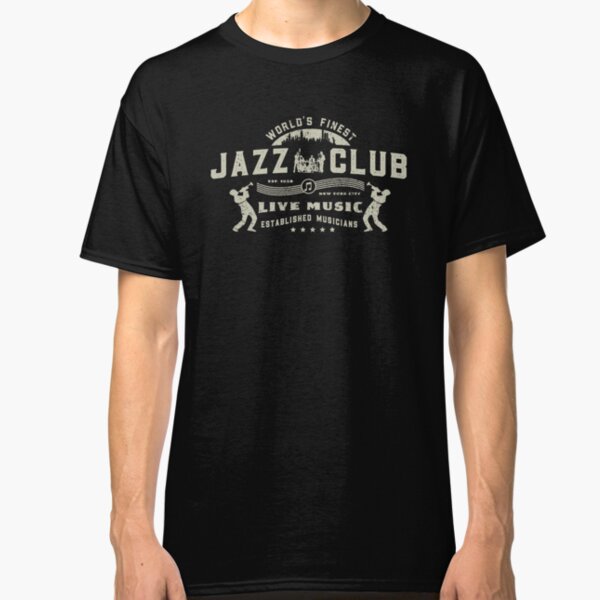 Vintage Jazz Club Style Original Concept Classic T-Shirt