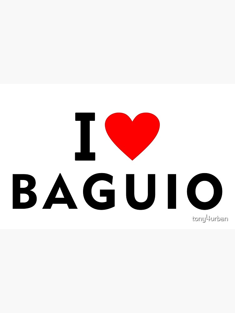 "Baguio city Philippines" Poster by tony4urban Redbubble