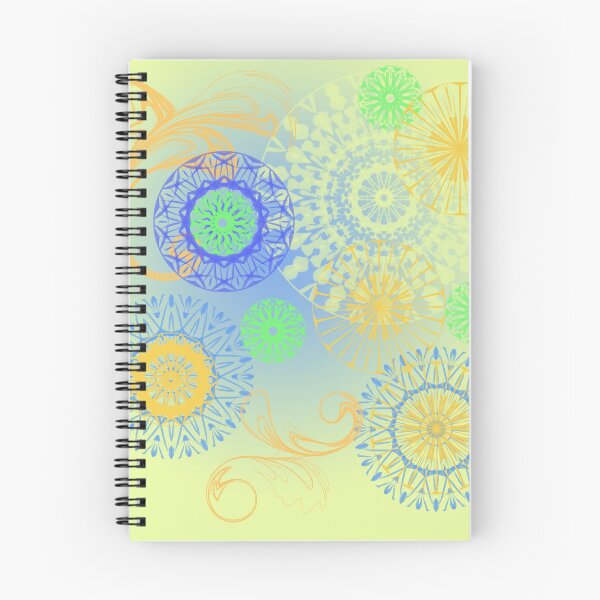 Item preview, Blue and yellow mandalas designed and sold by FerretSteph.