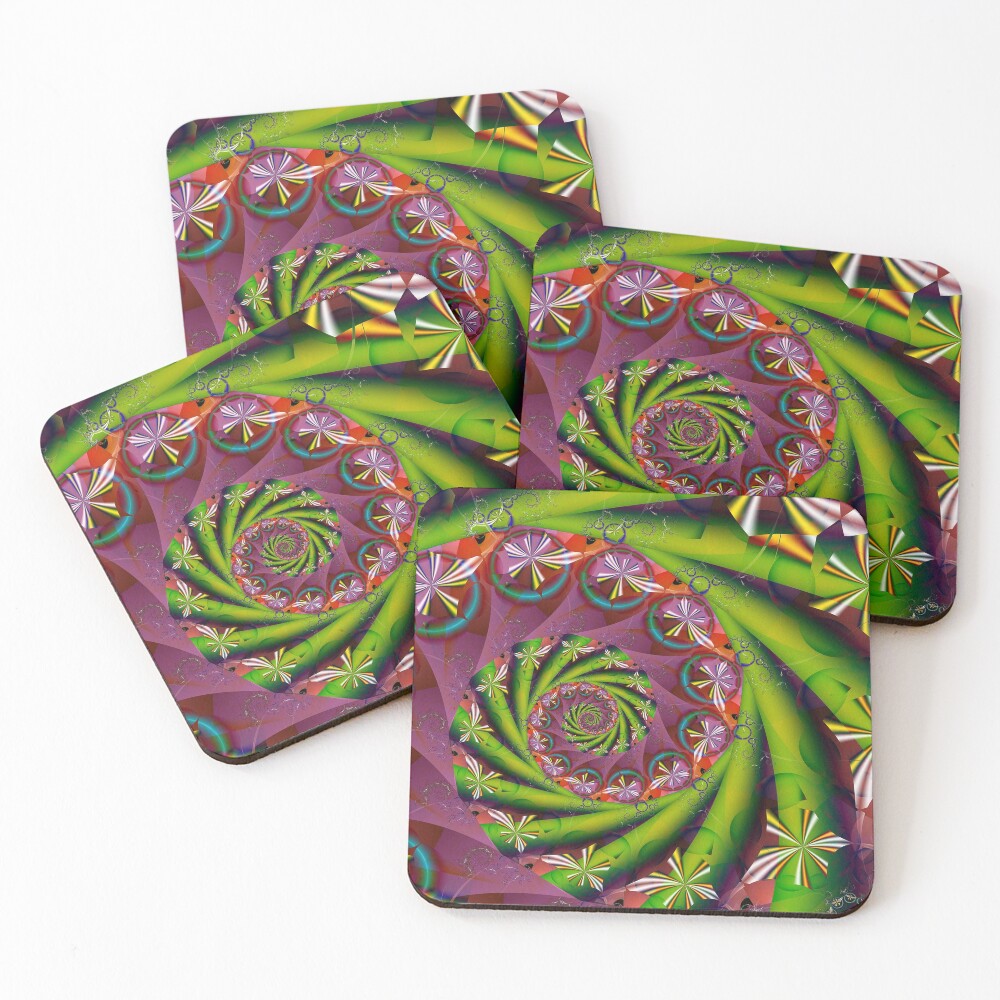 Item preview, Coasters (Set of 4) designed and sold by lacitrouille.