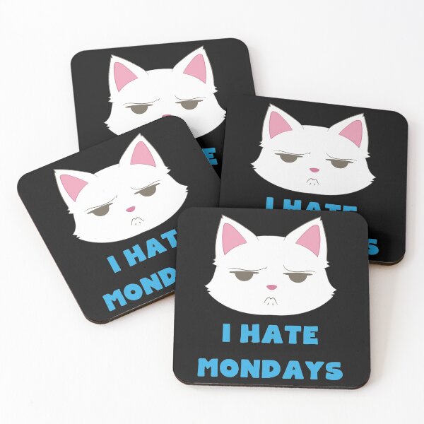 Item preview, I hate Mondays - Grumpy Cat hates mounting saying designed and sold by palaodesigns.