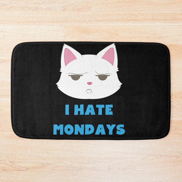 Item preview, I hate Mondays - Grumpy Cat hates mounting saying designed and sold by palaodesigns.