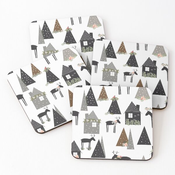 Item preview, Deer woods designed and sold by EllilaDesigns.