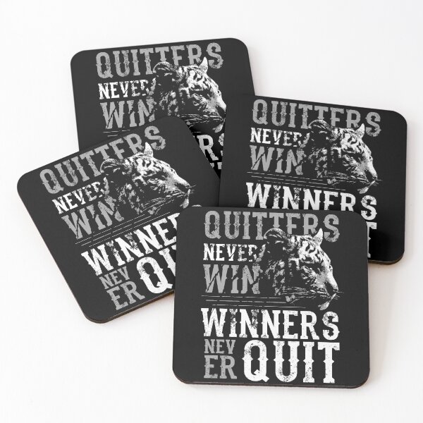 Item preview, Gamer and Fitness saying, Winner never quit designed and sold by shurikaner.