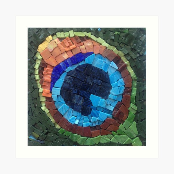 Peacock Feather Art Print