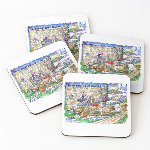 Item preview, The Monthly Path to Enlightenment designed and sold by A Studio for Unlimited ideas.