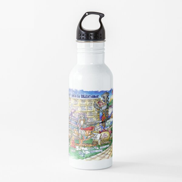 The Monthly Path to Enlightenment Water Bottle