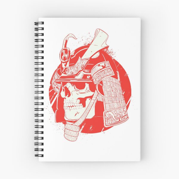 Item preview, Samurai skull with helmet. designed and sold by emphatic.