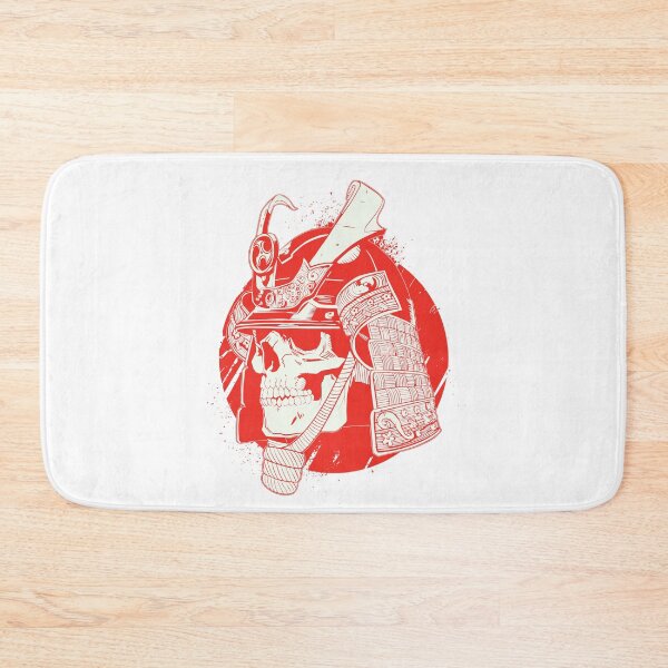 Item preview, Samurai skull with helmet. designed and sold by emphatic.