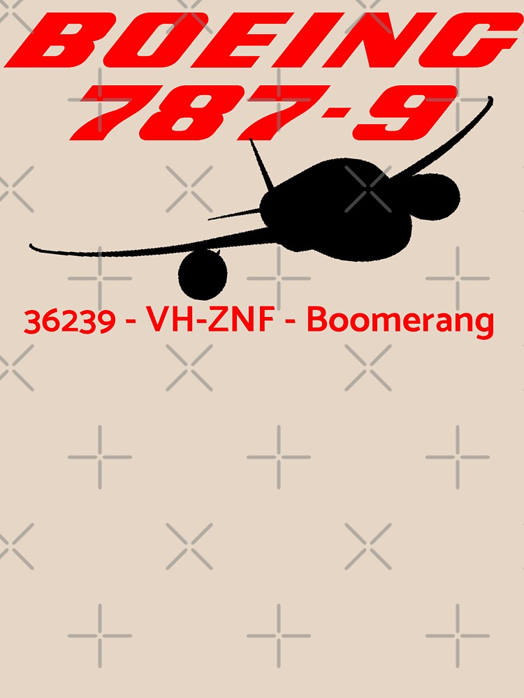 Boeing 787-9 36239 VH-ZNF (Black Print) by AvGeekCentral