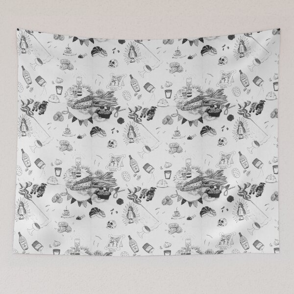 Item preview, Mexican / Day of the Dead Pattern designed and sold by ChocoboMausi.