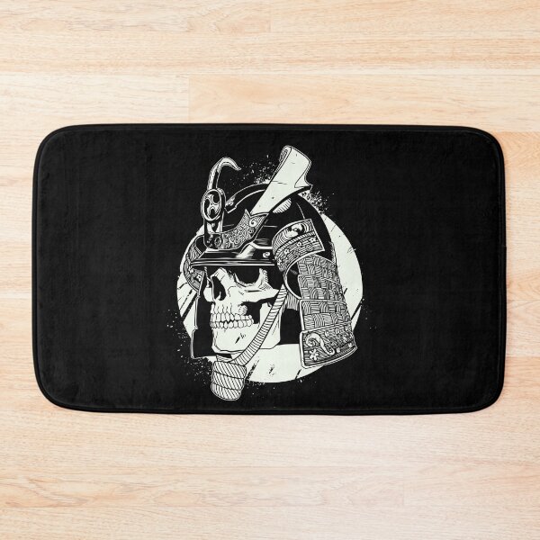 Item preview, Samurai skull with helmet. designed and sold by emphatic.