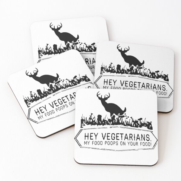 Item preview, Hey Vegetarian My Food Poops on Your Food! designed and sold by mynimo.