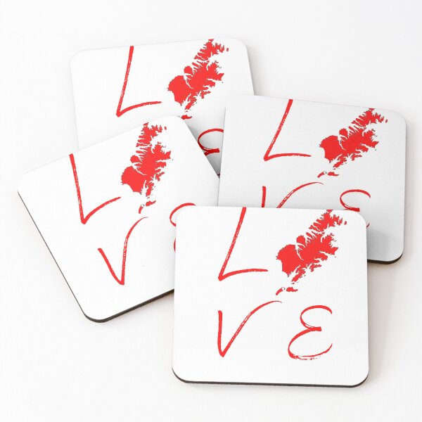 Item preview, Kodiak Love (Red) designed and sold by Kodiak Apparel and Goods.