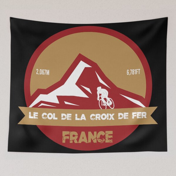 Item preview, Le Col De La Croix De Fer Cycling designed and sold by Lisimori.