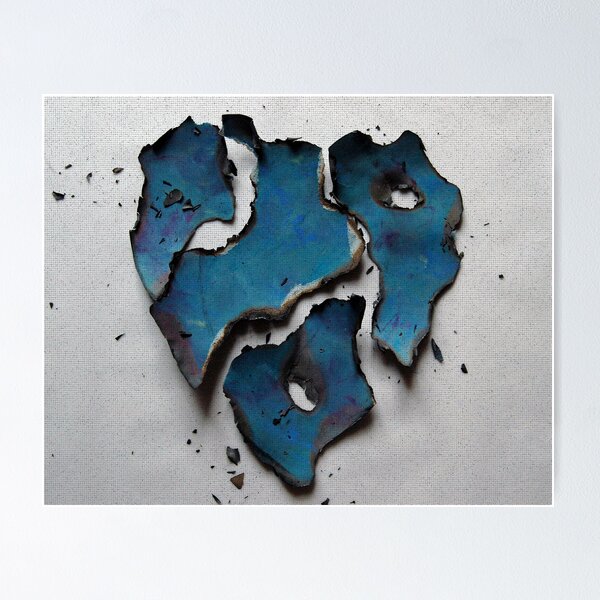 Item preview, Burnt Out Heart designed and sold by Jak  Savage.