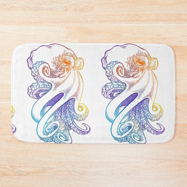 Item preview, Rainbow Octopus designed and sold by Rusembell.