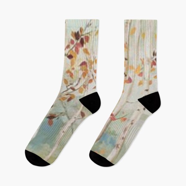 Artikelvorschau, Autumn Birch Druck auf Wohnkultur und Bekleidung entworfen und verkauft von lduke47.
