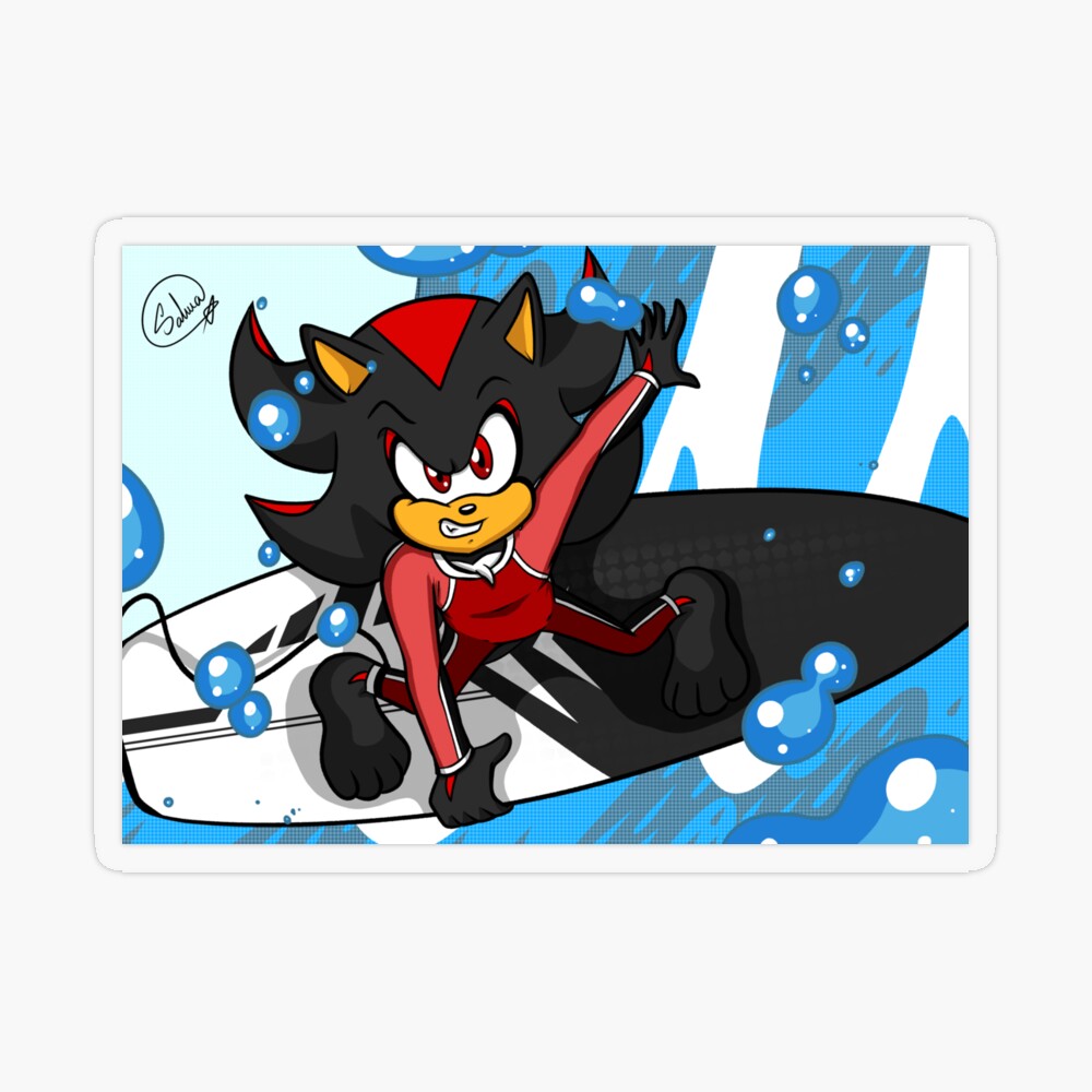 SONIC ADVENTURE 2 (SHADOW) Sticker for Sale by etherealmold