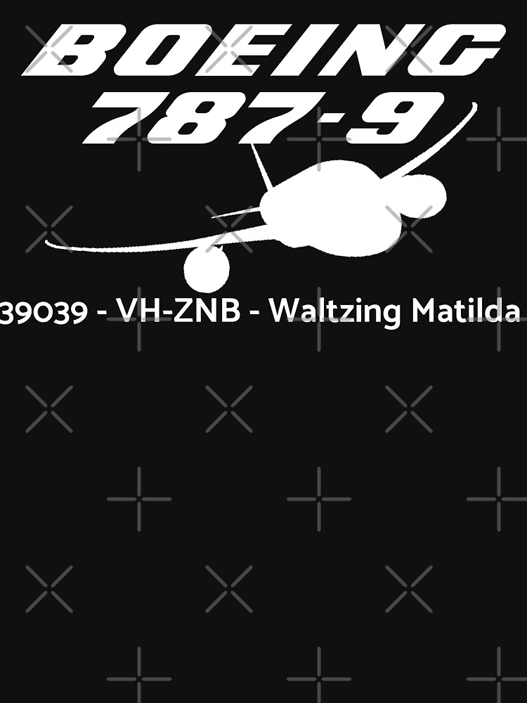 Boeing 787-9 39039 VH-ZNB (White Print) by AvGeekCentral