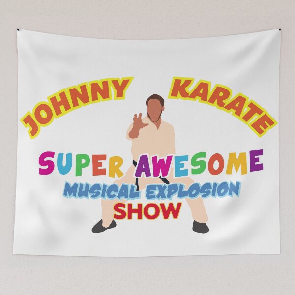 Item preview, johnny karate super awesome musical explosion show II | parks and rec designed and sold by elliottbryan.