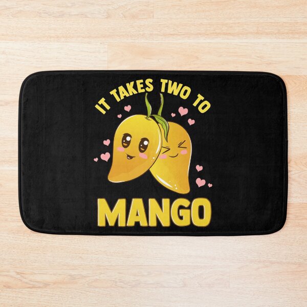 Item preview, It Takes Two To Mango Funny Fruit Tango Pun designed and sold by perfectpresents.