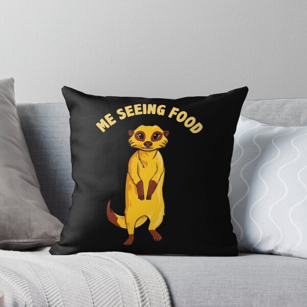Item preview, Me Seeing Food Adorable Hungry Meerkat designed and sold by perfectpresents.