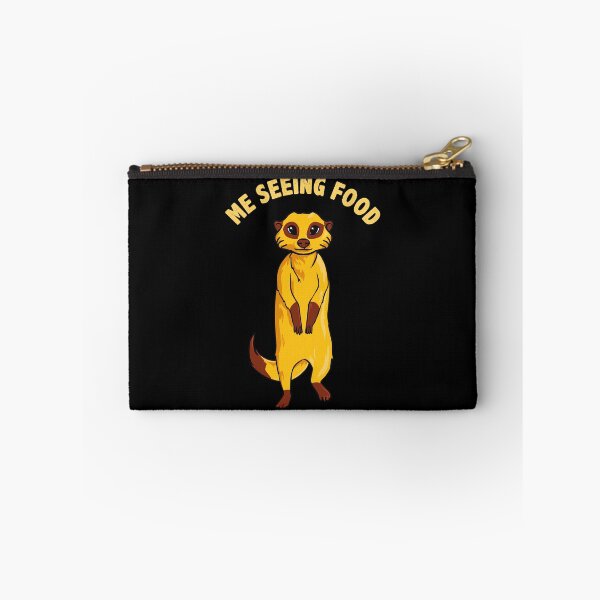 Item preview, Me Seeing Food Adorable Hungry Meerkat designed and sold by perfectpresents.