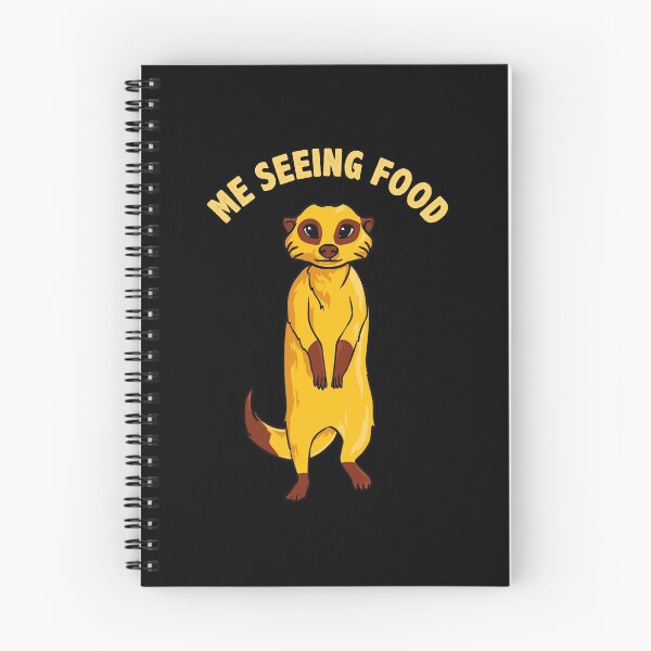 Item preview, Me Seeing Food Adorable Hungry Meerkat designed and sold by perfectpresents.